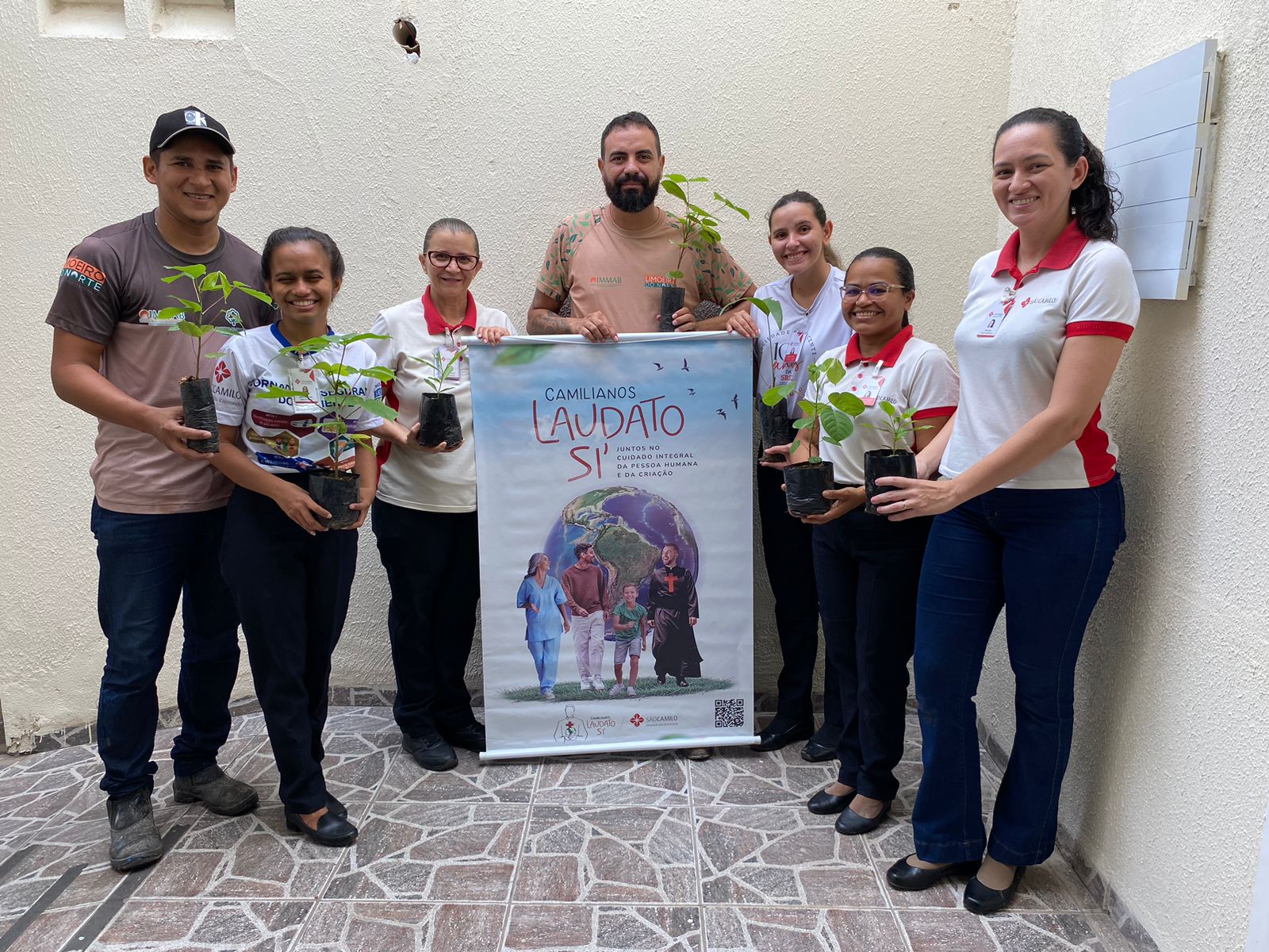 Projeto Camilianos Laudato SI e o cuidado com as florestas